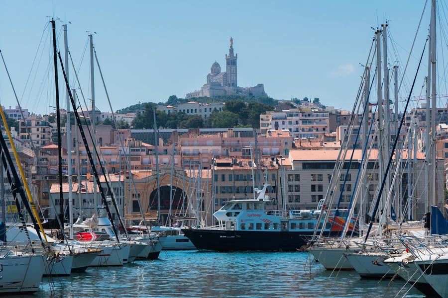 le port de Marseille & ses charmes